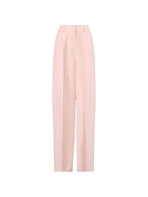Fabiana Filippi double-pleat wide-leg trousers Pink PAD276F367M1500000