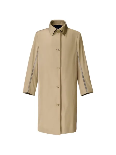 Fabiana Filippi piped coat Neutrals CTD276F255M1260000