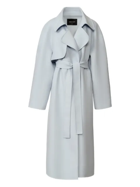 Fabiana Filippi belted overcoat Blue CTD266F244L7360000