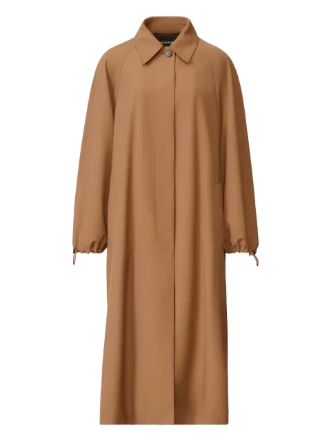 Fabiana Filippi drawstring coat Brown CTD266F251D7540000