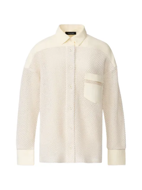 Fabiana Filippi pocket knitted shirt Neutrals MAD276F043M1560000