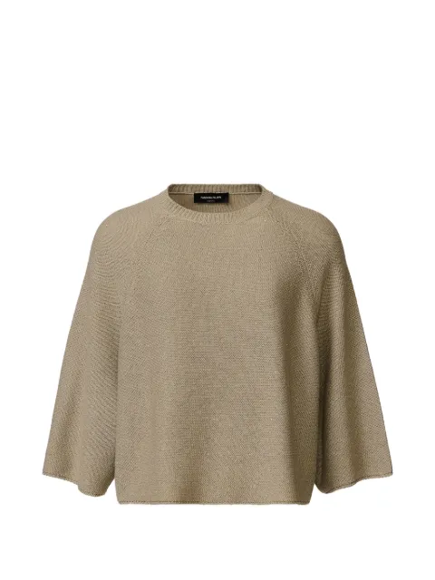 Fabiana Filippi round-neck sweater Neutrals MAD266F349D2730000