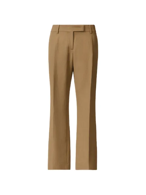 Fabiana Filippi belt-loop concealed-fastening trousers Neutrals PAD276F805M1500000