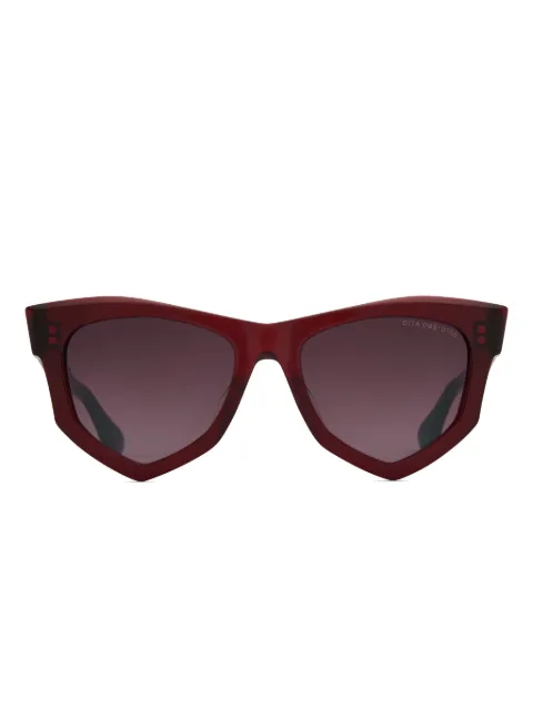 Dita Eyewear Obsidion geometric-frame sunglasses Red DTS755