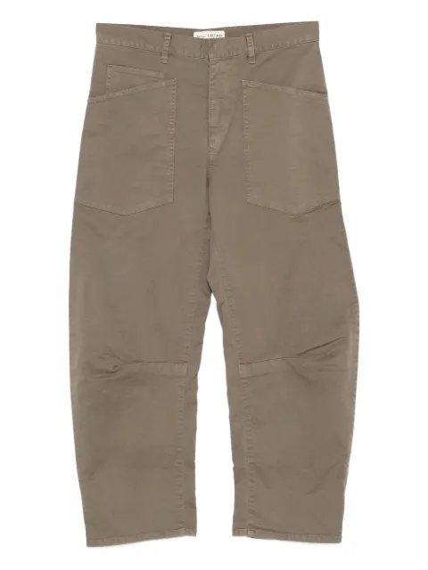 Nili Lotan patch-pocket trousers Green 10193W12