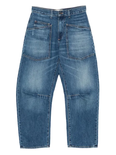 Nili Lotan Shon patch-pocket jeans Blue 10193W1451