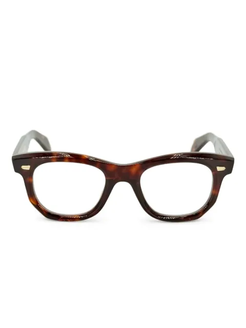 Cutler & Gross 1409 geometric glasses Brown CGOP1409