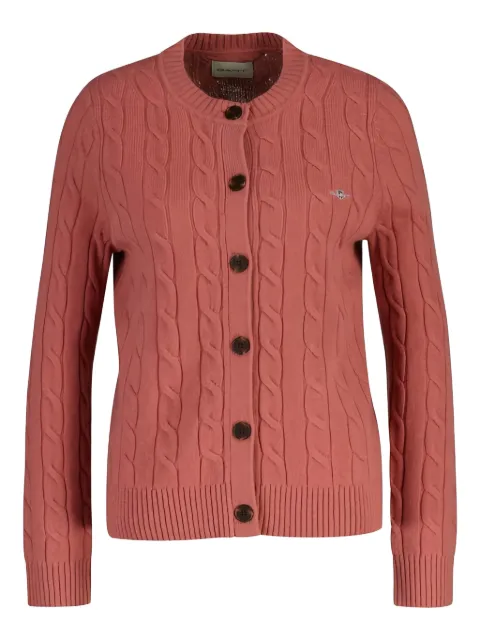 Gant cable knit cardigan Orange 4805349654