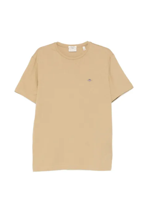 Gant logo short-sleeve T-shirt Neutrals 2003184