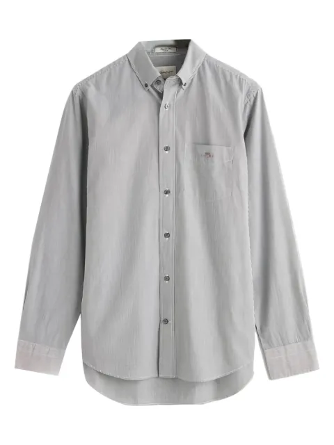 Gant poplin banker shirt Grey 3000140