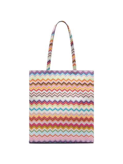 Missoni Zigzag tote bag White MI10090F