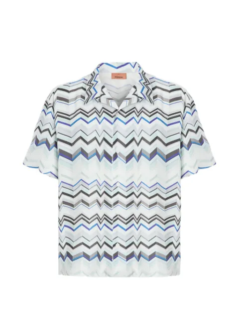 Missoni zigzag-pattern shirt White BS26SJ01BW00ZV