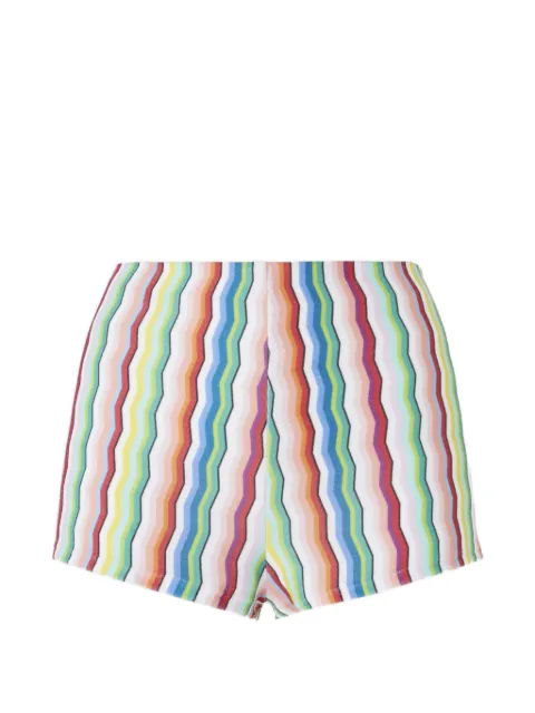 Missoni striped mini shorts Pink MS26SI04BJ00Q1