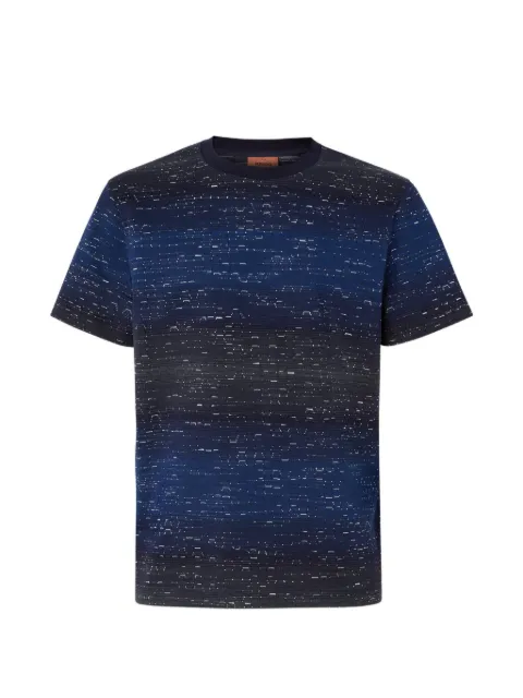 Missoni printed T-shirt Blue US26SL04BJ00Q4