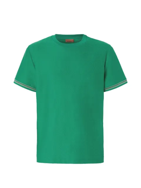 Missoni zigzag-design T-shirt Green BS26SL01BJ00QM