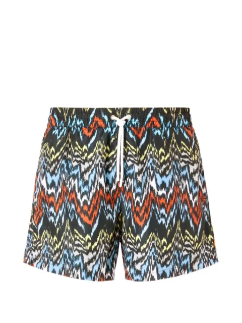 Missoni zigzag-pattern swim shorts Black BS26SP00BW010N