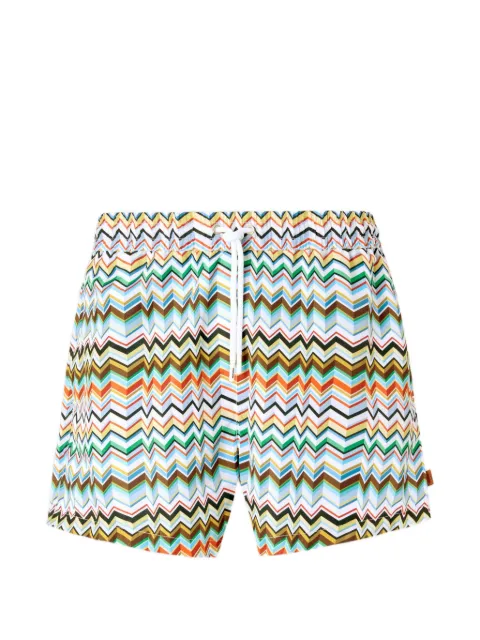 Missoni zigzag-pattern swim shorts Blue BS26SP00BW010J