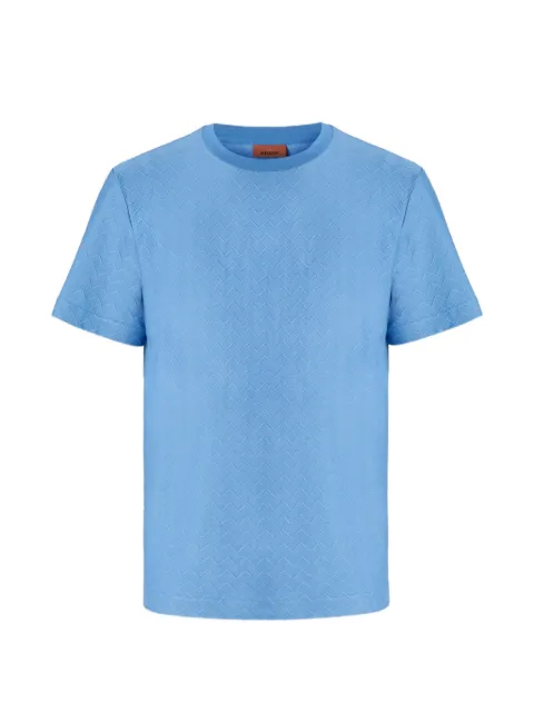 Missoni chevron T-shirt Blue BS26SL01BJ00QM