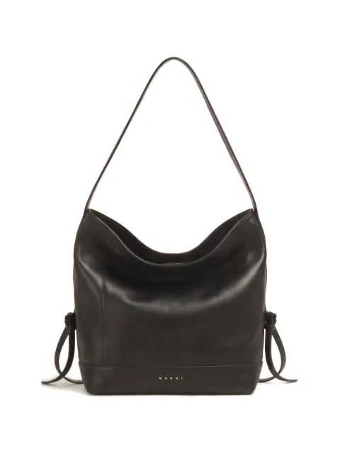 Marni leather Pod 2.0 small shoulder bag Black SCMP0086U0P8902