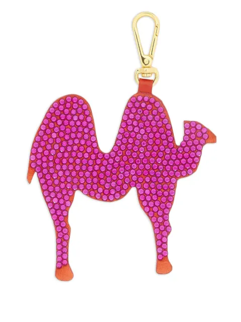 Marni leather animal alphabet charm Pink PCMO0063Q0P8945