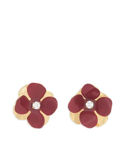 Marni Flower Stud Earrings Gold ORMV0634A0P652700R79