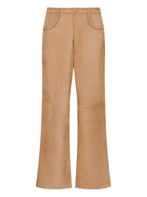 Marni cutout-detail trousers Neutrals PUMY0122SUULA761