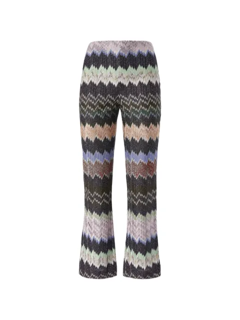 Missoni pattern trousers Black DS26SI0DBR014W