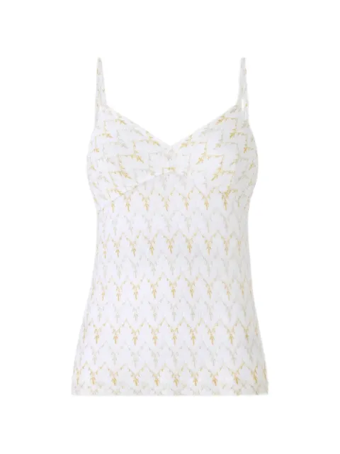 Missoni zigzag-patterned top White DS26SK15BR015X