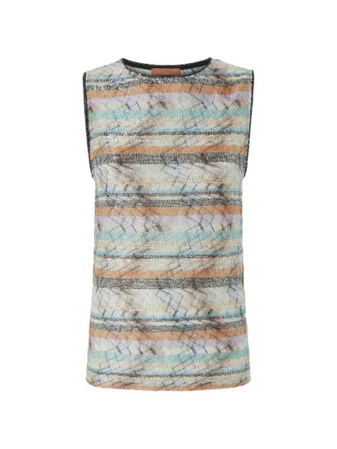 Missoni striped top Neutrals DS26SK0NBC005Z