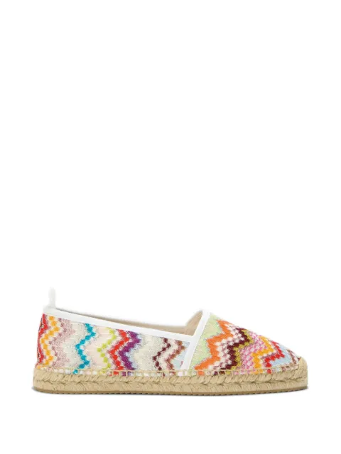Missoni zigzag espadrilles Orange MWB014