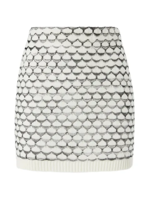 Missoni patterned mini skirt White DS26SH0TBK01HC