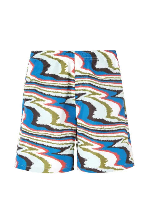 Missoni zigzag-print swim shorts White BS26SP02BW010L