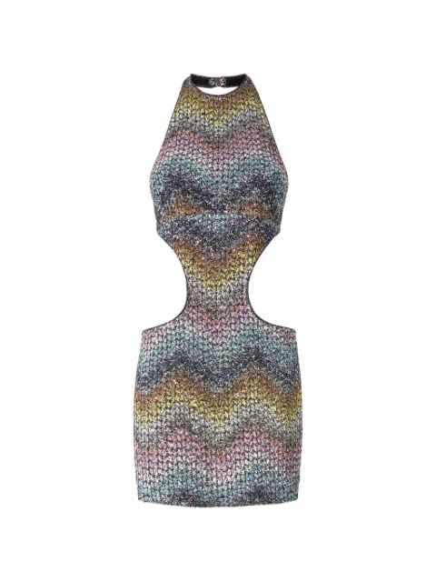Missoni sequin-embellished mini dress Blue DS26SG42BC0065