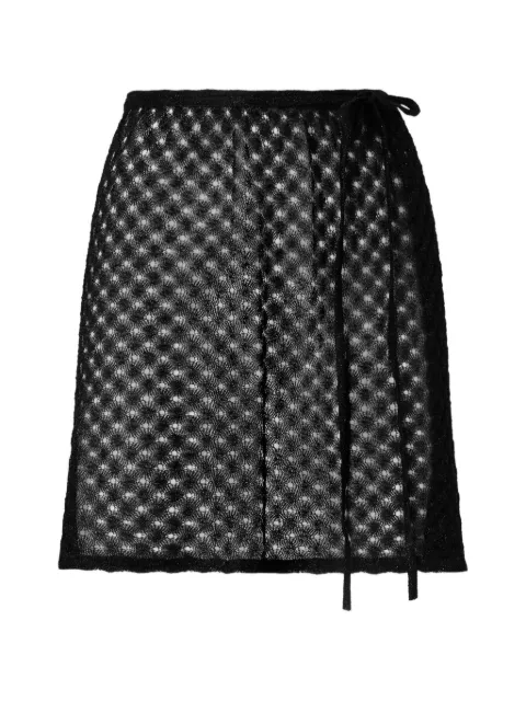 Missoni wrap pareo Black MC24SH01BR014R