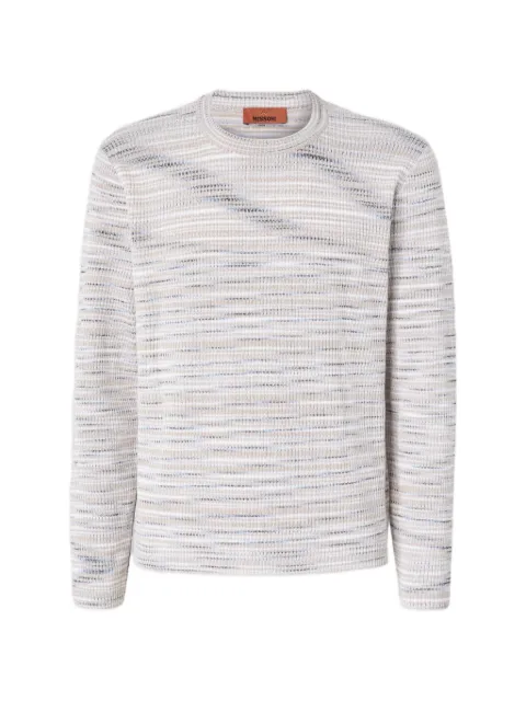 Missoni crew-neck sweater White US26SN03BK01GD