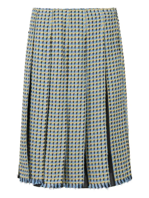 Marni pleated skirt Blue GOMA0650Q1UTC568
