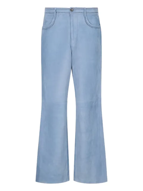 Marni five-pocket trousers Blue PUMY0122SUULA761
