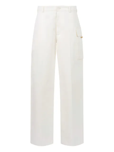Marni cargo-pocket trousers White PAMA0637A1UTC56700W01