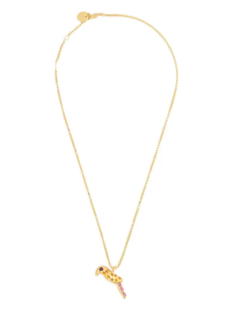 Marni necklace with parrot charm Gold COMV0578A0P6527
