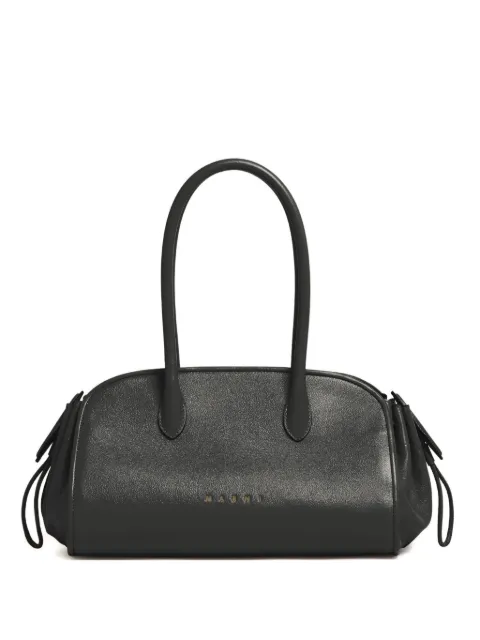 Marni leather Tulipea small top-handle bag Black BMMP0167U0P8710