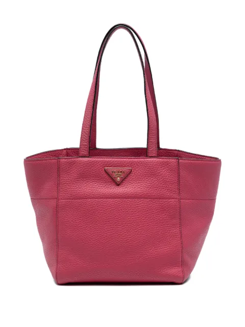 Prada Pre-Owned 2000-2025 Vitello Daino tote bag Pink SQZ9EURAU3V54DHF