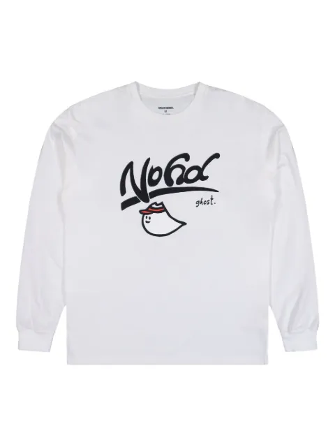 Neighborhood graphic-printed long-sleeved T-shirt White 252PCNHLT09