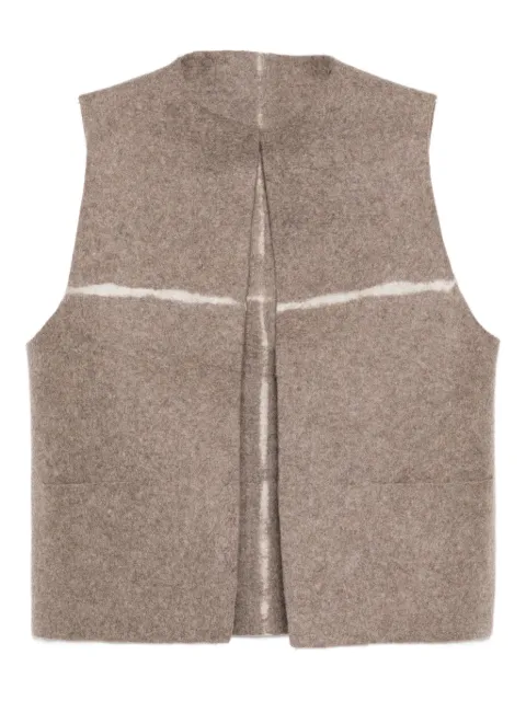 NORLHA Felt vest Grey FELTVEST