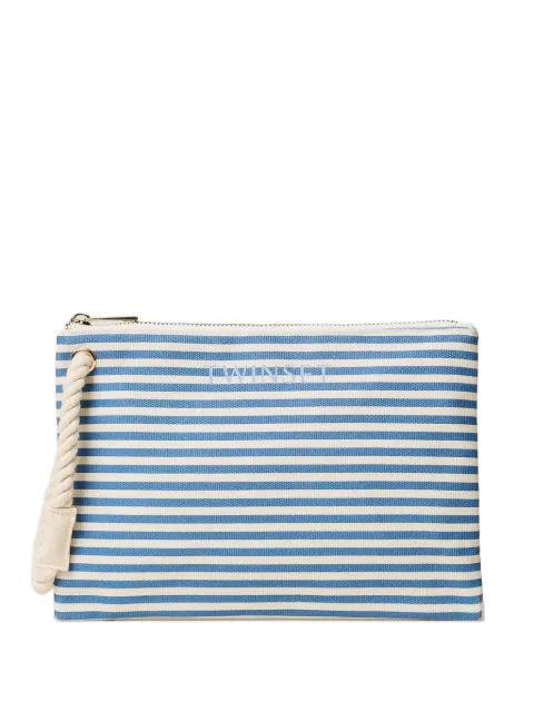 TWINSET canvas clutch Blue 261LM8AJJ