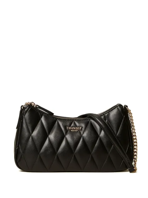 TWINSET quilted shoulder bag Black 261TB7284