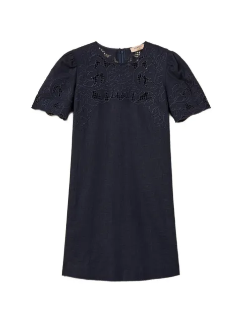 TWINSET short-sleeve mini dress Blue 261TP2310