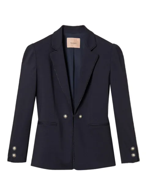 TWINSET blazer with decorative buttons Blue 261TP2382