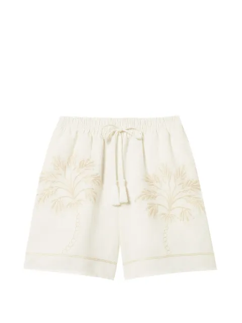 TWINSET drawstring-fastening shorts Neutrals 261LM2MBB