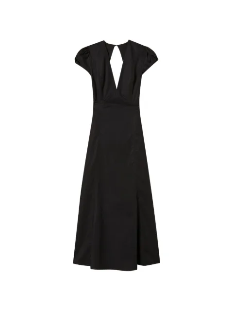 TWINSET long poplin dress Black 261TT2025