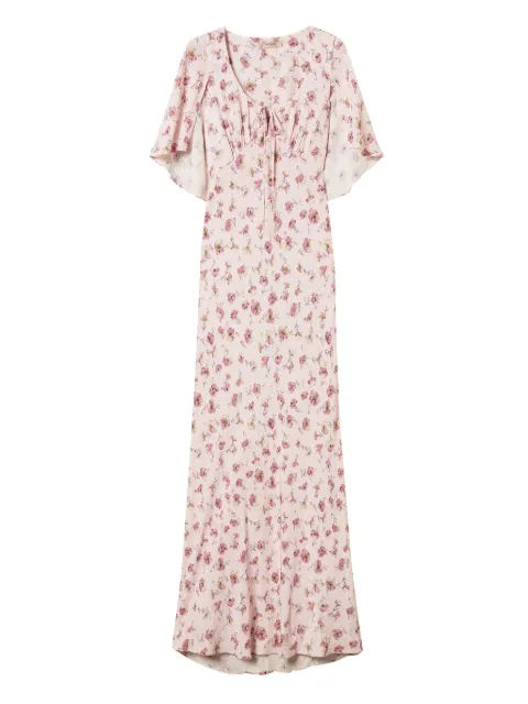 TWINSET floral-print maxi dress Pink 261TP210A